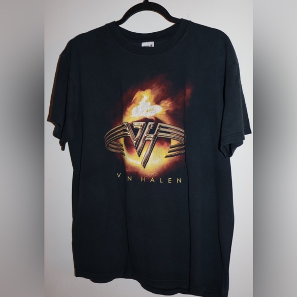 Van Halen 2004 Tour Concert Anvil Vintage T-Shirt  Size Medium - Picture 2 of 5
